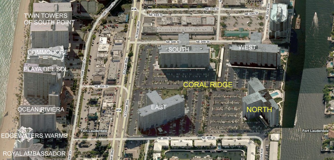 Aerial photo of Coral Ridge North