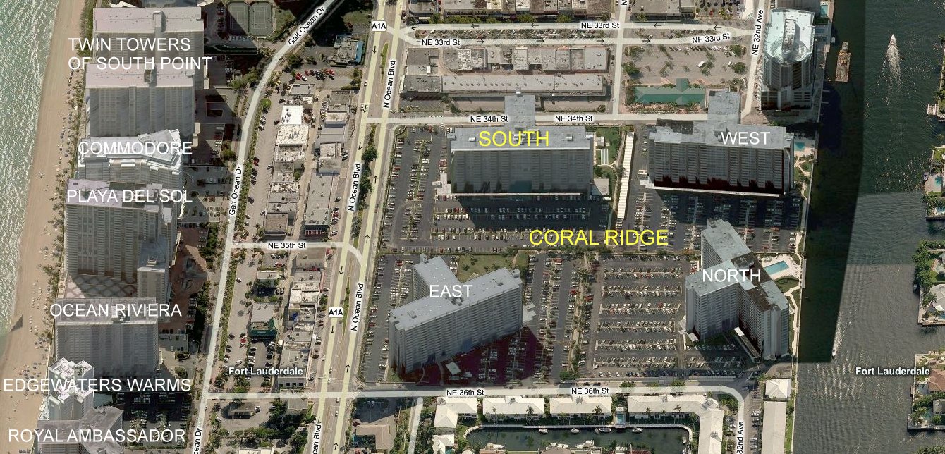 Aerial photo of Coral Ridge South