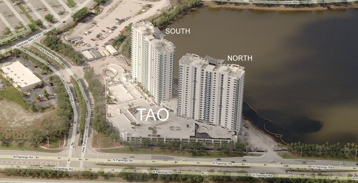 Aerial photo of Tao North