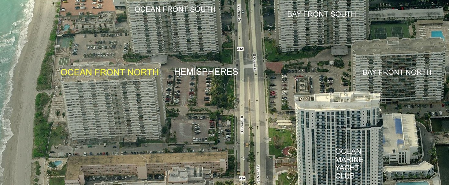 Aerial photo of Hemispheres Ocean North