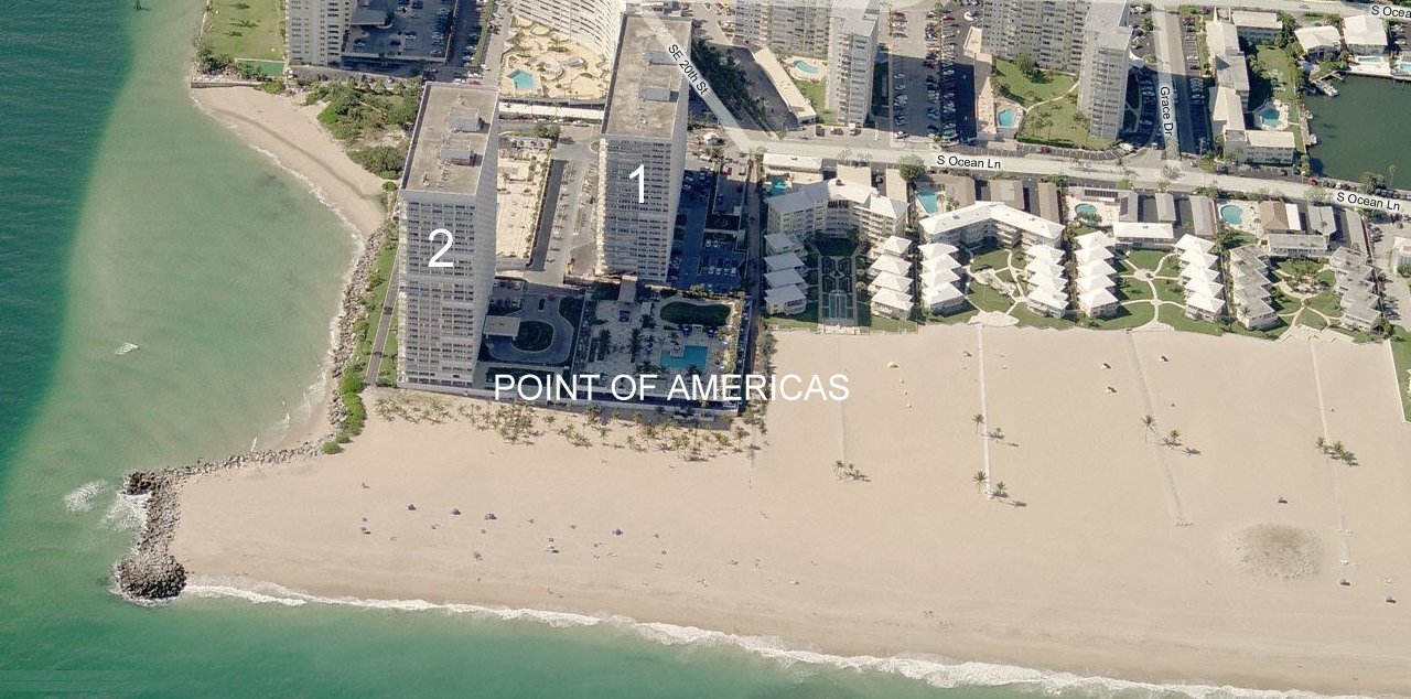 Aerial photo of Point of Americas 1