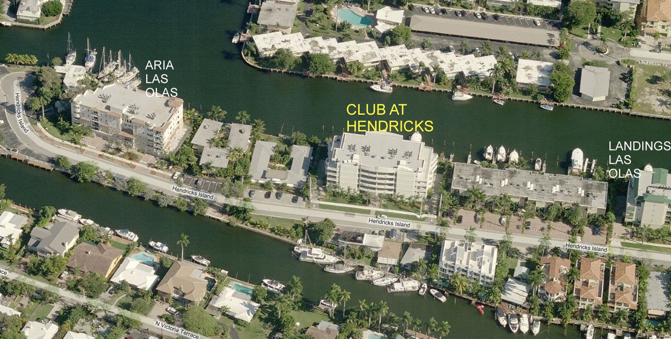 Aerial photo of Club at Hendricks