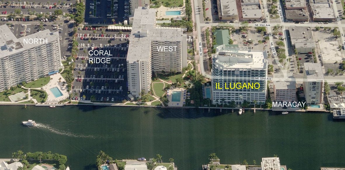 Aerial photo of il Lugano