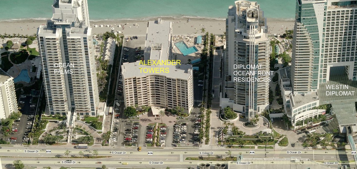 Aerial photo of Alexander