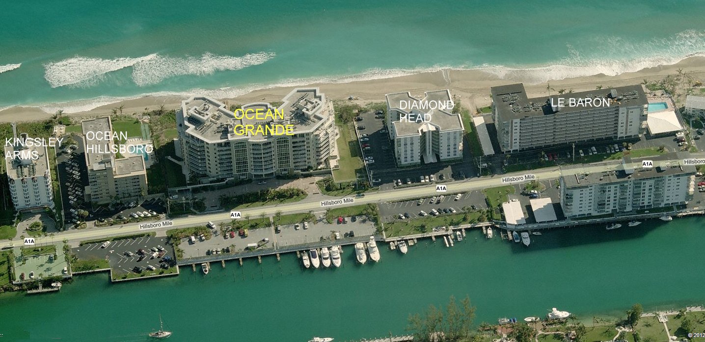 Aerial photo of Ocean Grande