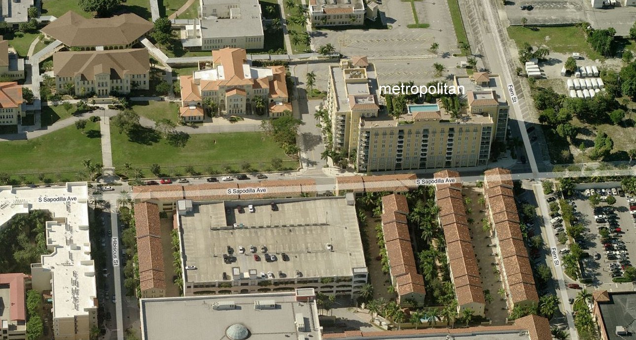 Aerial photo of Metropolitan