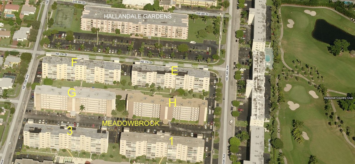 Aerial photo of Meadowbrook E