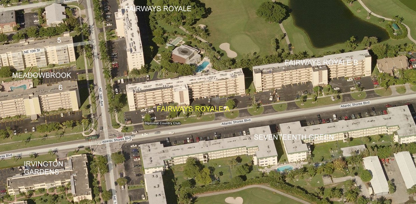 Aerial photo of Fairways Royale A