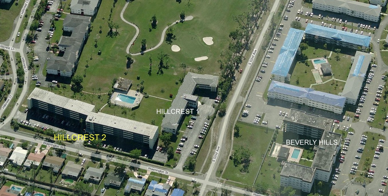 Aerial photo of Hillcrest Country Club 2
