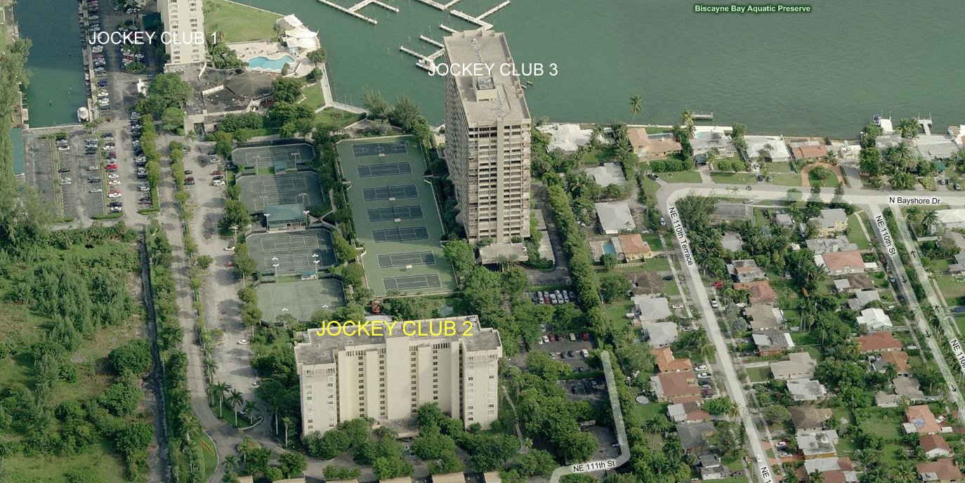 Aerial photo of Jockey Club 2