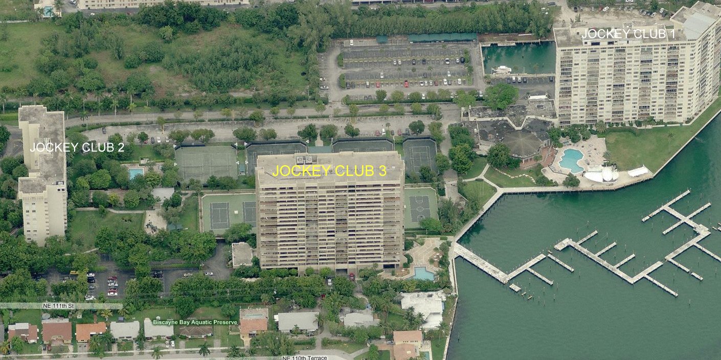 Aerial photo of Jockey Club 3