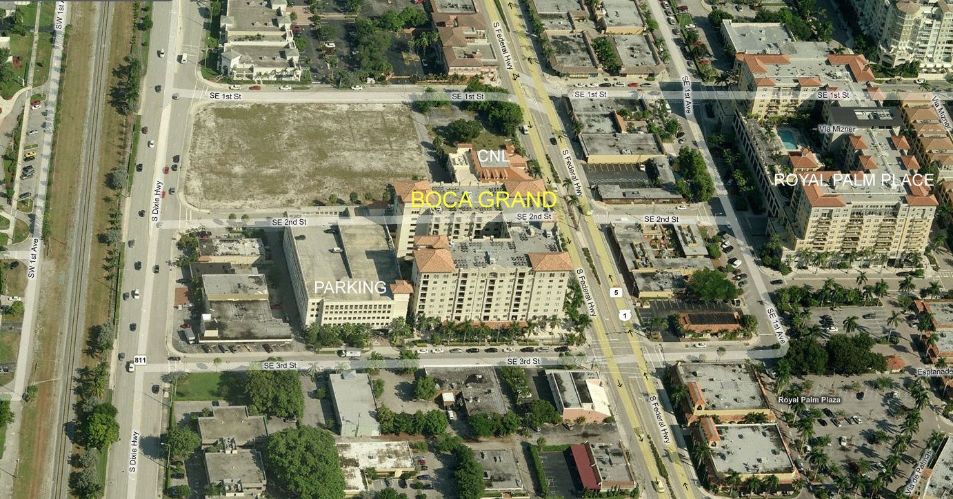 Aerial photo of Boca Grand