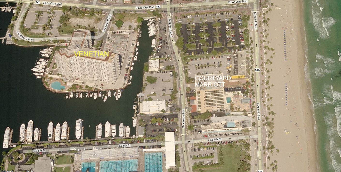 Aerial photo of Venetian