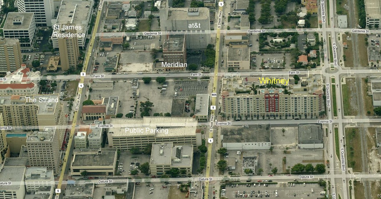 Aerial photo of Whitney