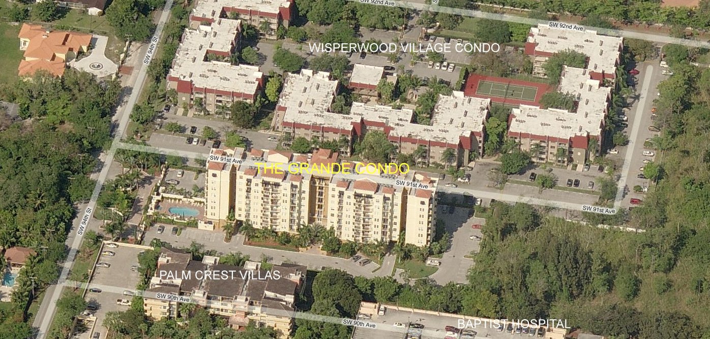 Aerial photo of Grande