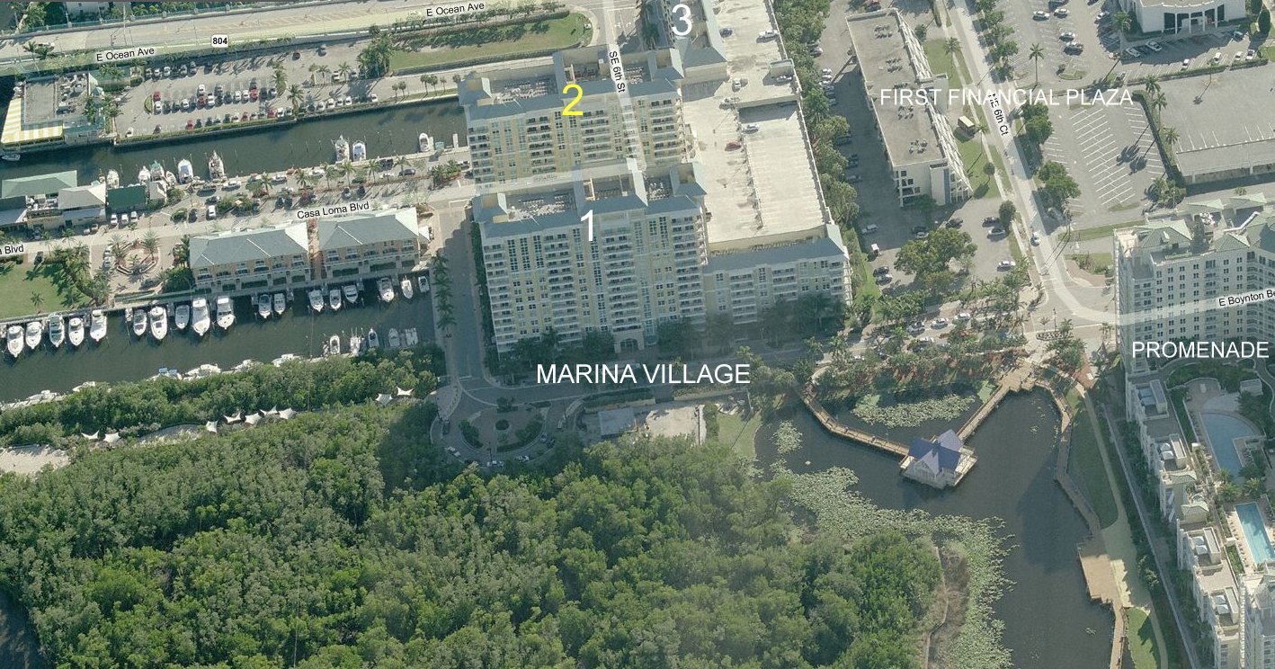 Aerial photo of Marina Village 2