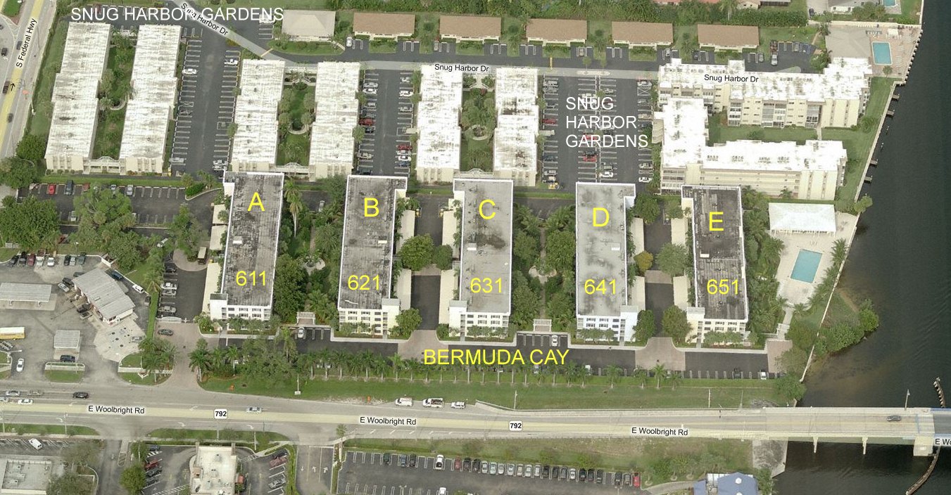 Aerial photo of Bermuda Cay