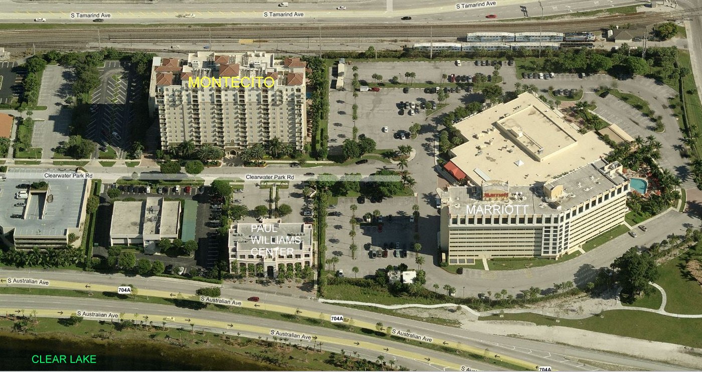 Aerial photo of Montecito