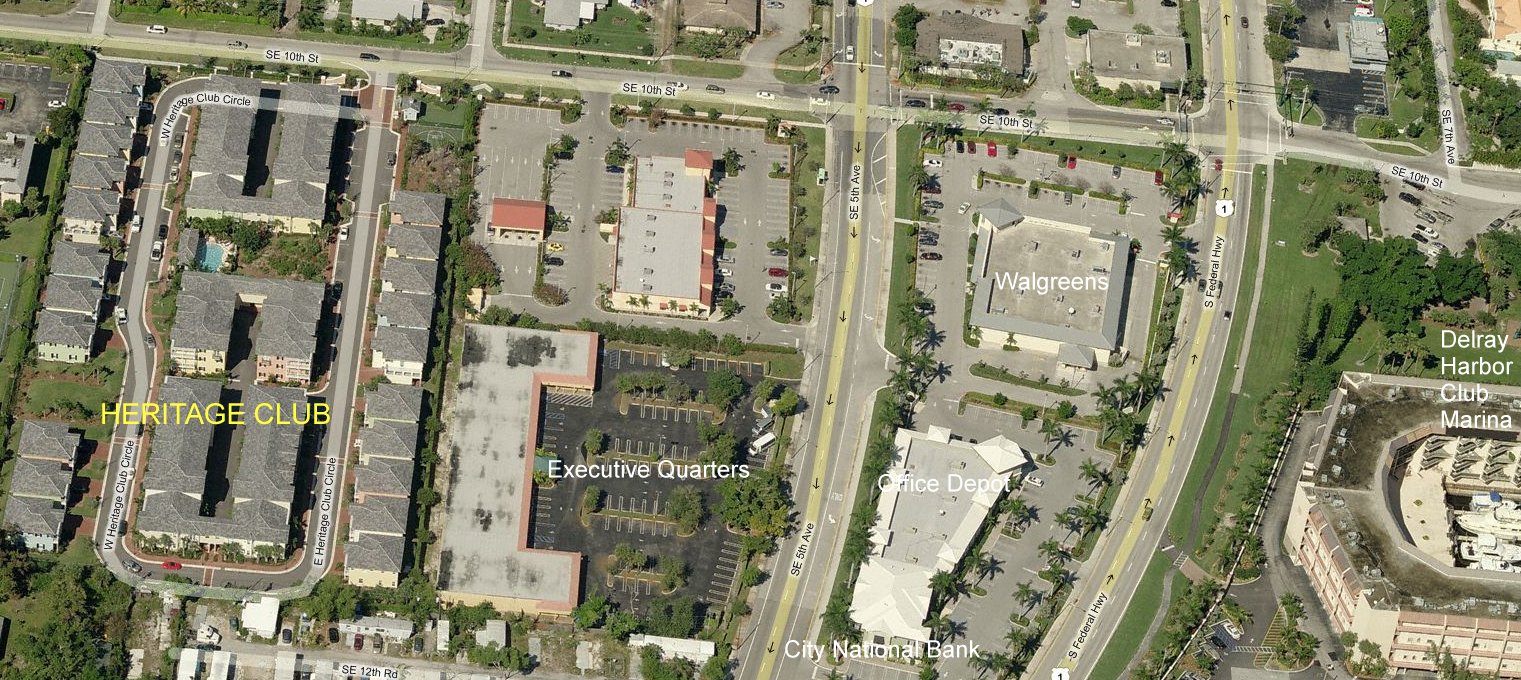 Aerial photo of Heritage Club