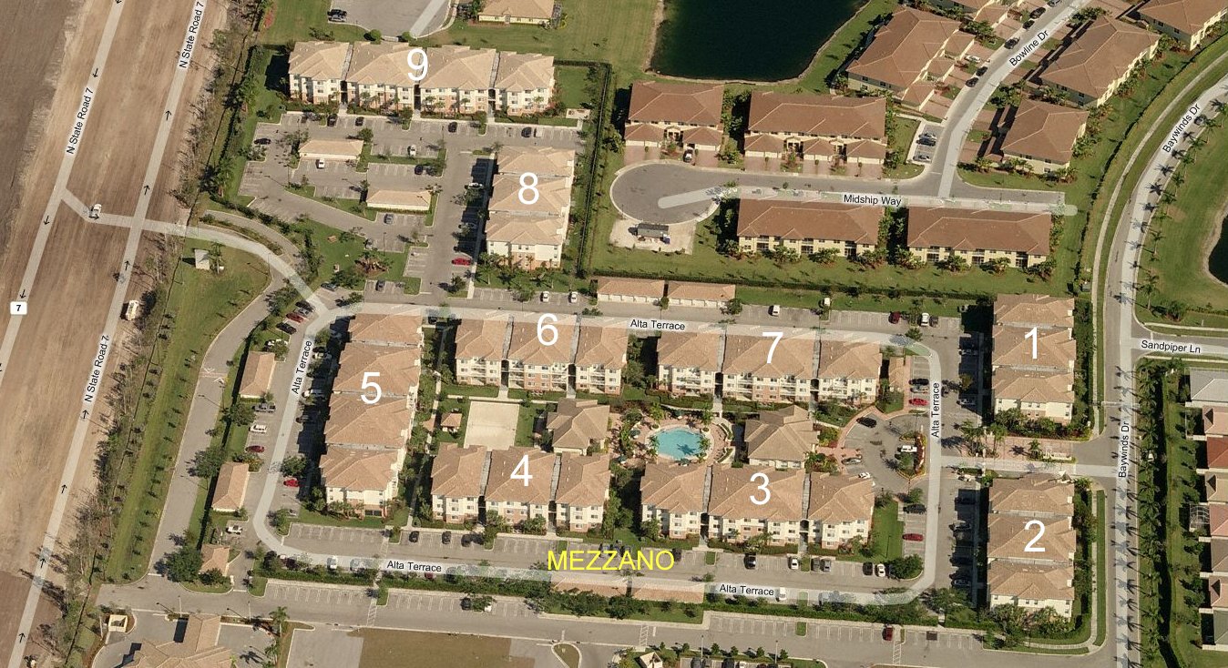 Aerial photo of Mezzano