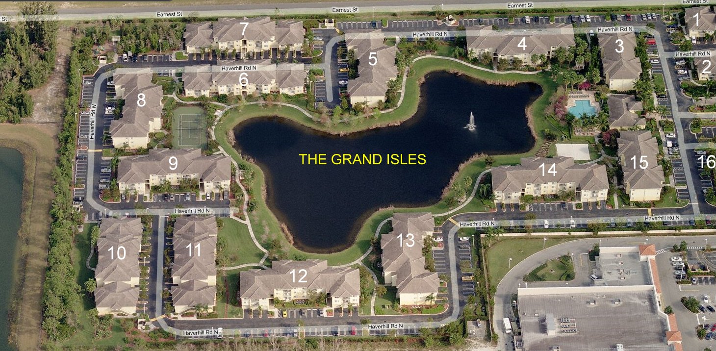 Aerial photo of Grand Isles