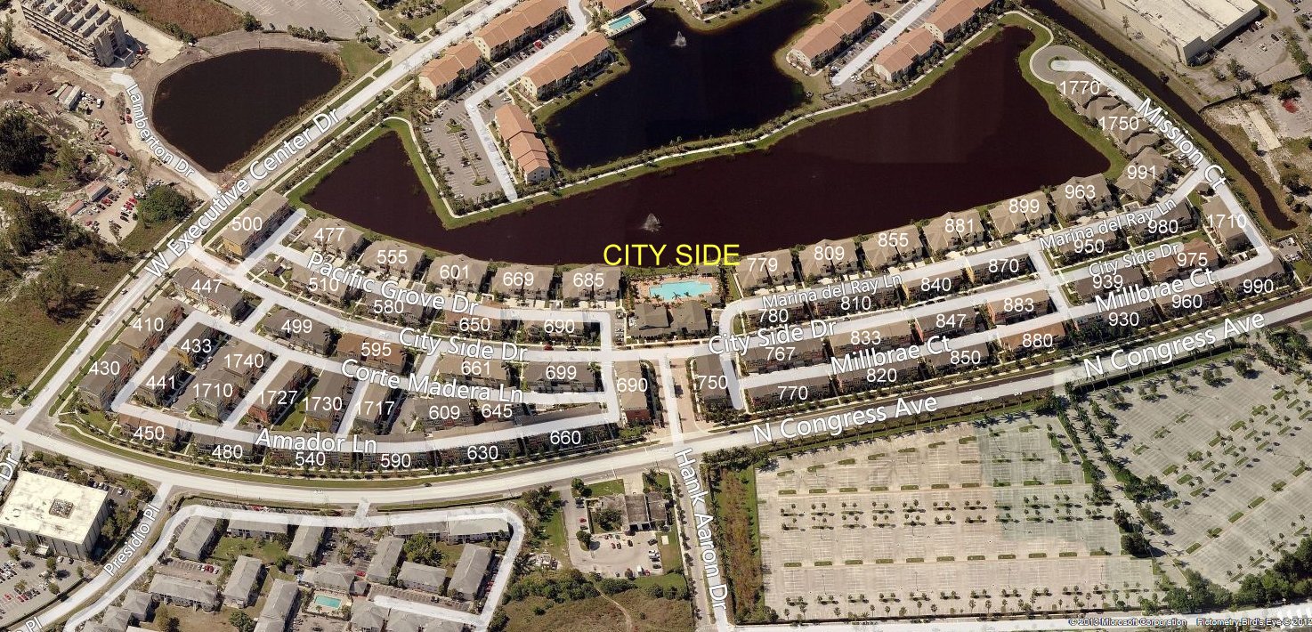 Aerial photo of City Side