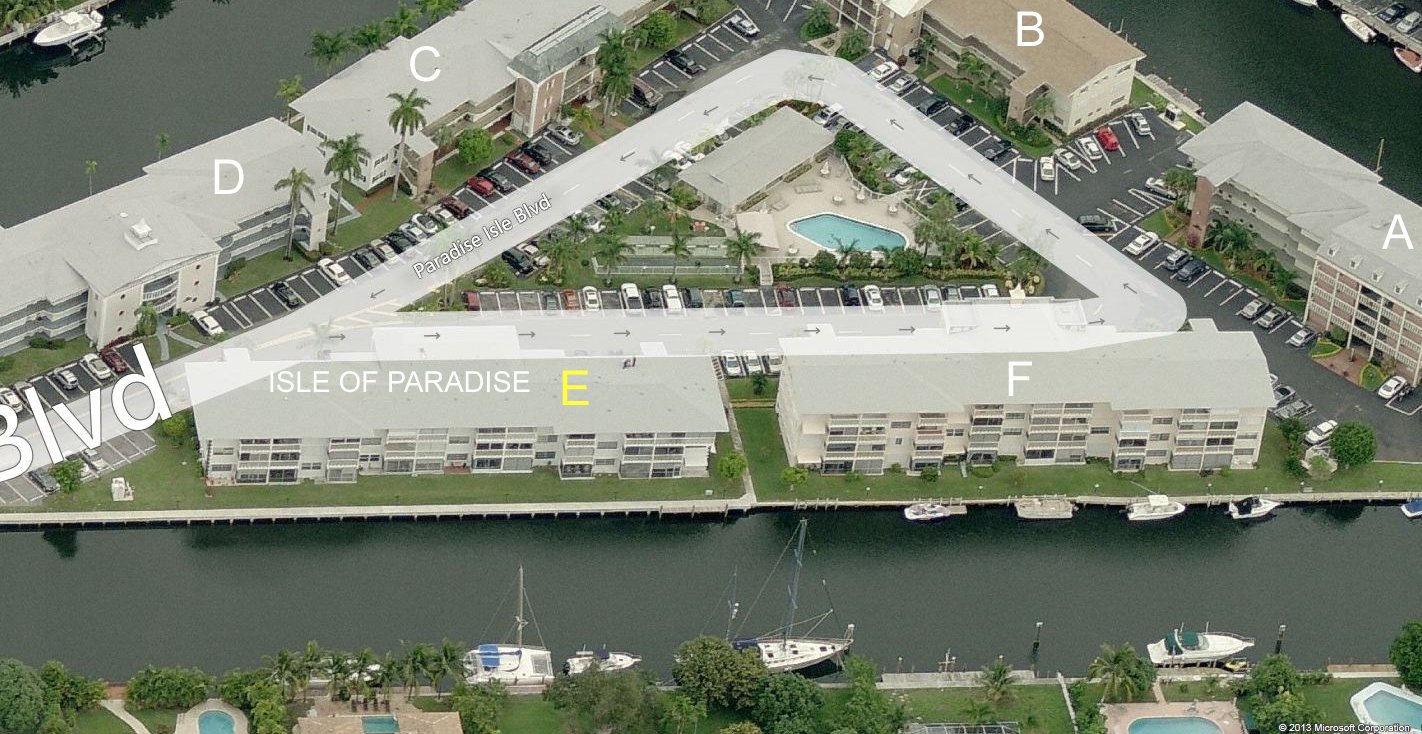 Aerial photo of Isle of Paradise E