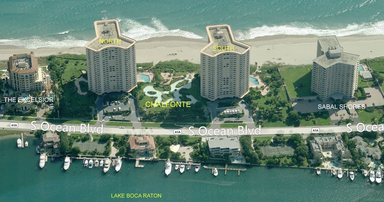 Aerial photo of Chalfonte South