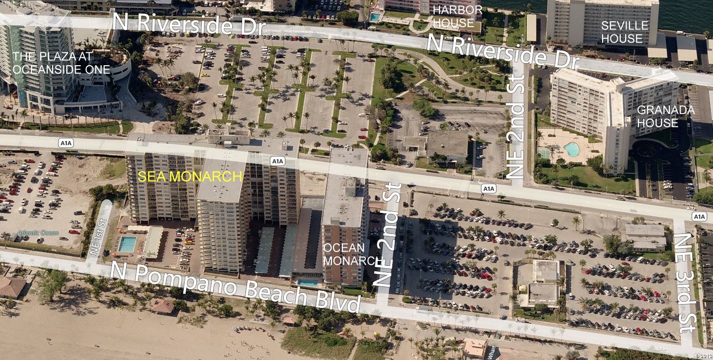 Aerial photo of Sea Monarch