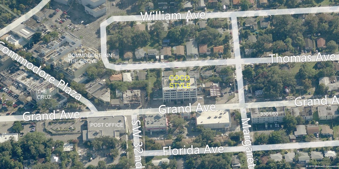 Aerial photo of Coco Style