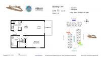 Unit 111 - 1341 floor plan
