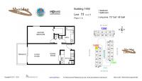 Unit 111 - 1450 floor plan