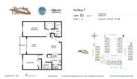 Unit 103 - Bldg 1 floor plan