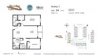 Unit 104 - Bldg 1 floor plan