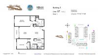 Unit 107 - Bldg 1 floor plan