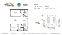 Unit 207 - Bldg 1 floor plan