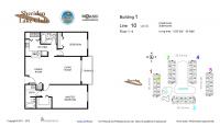Unit 110 - Bldg 1 floor plan