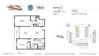 Unit 107 - Bldg 2 floor plan