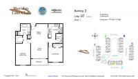 Unit 107 - Bldg 3 floor plan