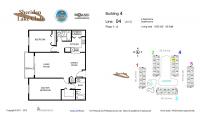 Unit 104 - Bldg 4 floor plan