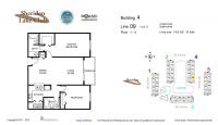 Unit 109 - Bldg 4 floor plan