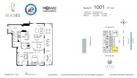 Unit 1001 floor plan