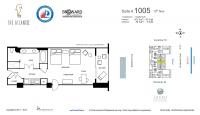 Unit 1005 floor plan