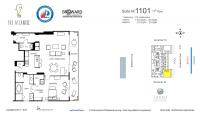 Unit 1101 floor plan