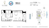 Unit 1104 floor plan