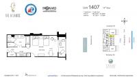 Unit 1407 floor plan