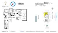Unit 1502 floor plan