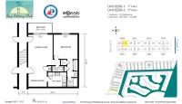 Unit 6209-1 floor plan