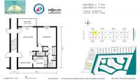 Unit 6241-1 floor plan