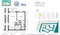 Unit 6291-1 floor plan